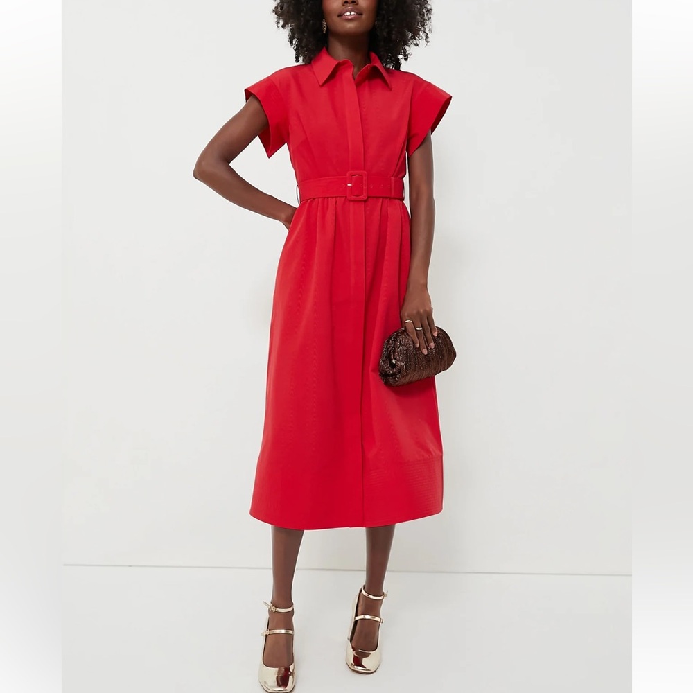 Tuckernuck Red Midi Dress - Picture 9 of 14